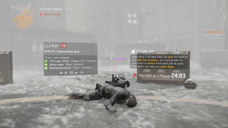 Illustration for article titled The Division Is At Its Best When You're Stabbing People In The Back